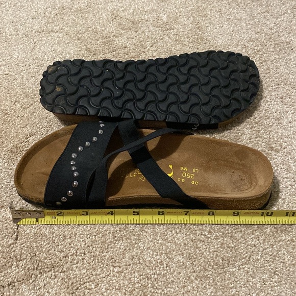Birkenstock Papillio Black Elastic Sandals - Picture 3 of 6
